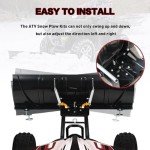 Universal 45" ATV Switchblade Snow Plow Kit