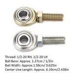 2Pcs Half Inch Rod Ends for ATVs & More