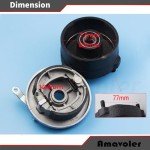 Amavoler Front Brake Hub & Shoes for ATV