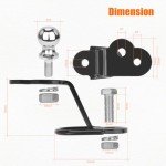 3-Way Hitch Adapter for ATV/UTV with Ball