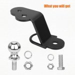 3-Way Hitch Adapter for ATV/UTV with Ball