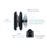 YIMINGYINUO Double Socket Arm for ATV Phone Mount