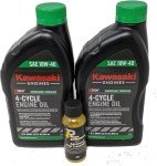 Kawasaki SAE 10W-40 Engine Oil & Fuel Treatment