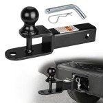 Donext ATV/UTV Trailer Hitch with 2" Ball