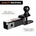 Donext ATV/UTV Trailer Hitch with 2" Ball