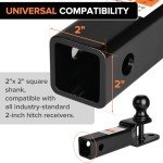 Donext ATV/UTV Trailer Hitch with 2" Ball