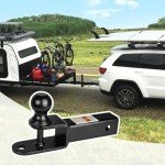 Donext ATV/UTV Trailer Hitch with 2" Ball