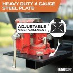 Hitch Mount Vise Plate for Trucks and Trailers