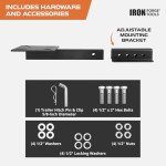 Hitch Mount Vise Plate for Trucks and Trailers