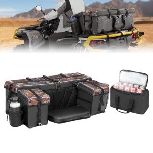 KEMIMOTO 83L ATV Cargo Bag with Cooler