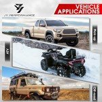 JY Performance Foldable Winch Mount Plate 8000-13000 lbs