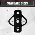 3-Way Trailer Hitch Adapter for ATV and Lawn Mower