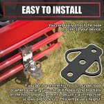 3-Way Trailer Hitch Adapter for ATV and Lawn Mower