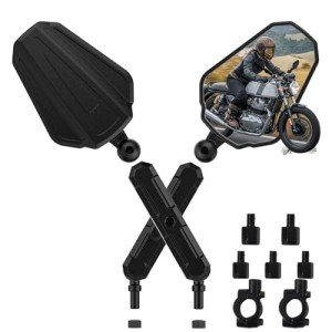 Universal ATV Adventure Mirror with Vibration-Free Design