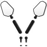 Universal ATV Adventure Mirror with Vibration-Free Design