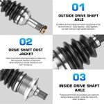 Front Right CV Axle Shaft for Arctic Cat 400/500/650/700/1000 ATV 2006 2007 2008 2009 2010 2011 2012 2013 2014, Replace for 0502-812, 1502-344, 1502-800, 1502-874