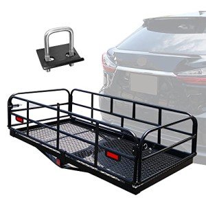 OKLEAD Heavy Duty Hitch Cargo Carrier 500 lbs