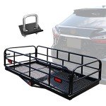 OKLEAD Heavy Duty Hitch Cargo Carrier 500 lbs