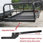 OKLEAD Heavy Duty Hitch Cargo Carrier 500 lbs