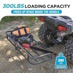 Heavy-Duty ATV Cargo Carrier for 2" Hitches