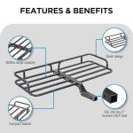 Heavy-Duty ATV Cargo Carrier for 2" Hitches