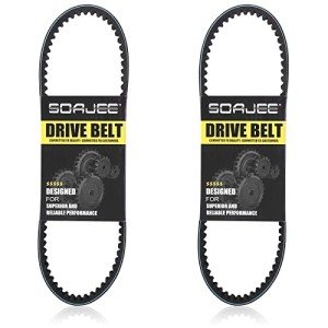 SOAJEE 2-Pack CVT Drive Belts for GY6 ATVs
