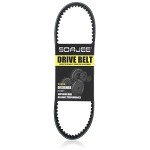 SOAJEE 2-Pack CVT Drive Belts for GY6 ATVs