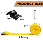 Heavy Duty ATV Tie Down and Wheel Chock Kit