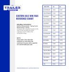 7k TK Trailer Axle for Utility/ATV/Cargo