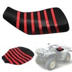 Heavy Duty Black ATV Seat Cover for Honda Rancher