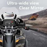 360° ATV Rear View Mirror with Handlebar Mount