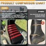 Heavy Duty Black ATV Seat Cover for Honda Rancher