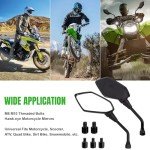 CICMOD Adjustable Rear View Side Mirrors for ATVs