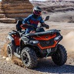 360° ATV Rear View Mirror with Handlebar Mount