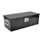 30" Black Aluminum Tool Box for ATV Storage