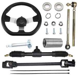 Go Kart Steering Wheel & Tie Rod Kit