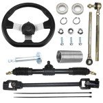 Go Kart Steering Wheel & Tie Rod Kit