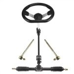 Go Kart Steering Wheel & Tie Rod Kit