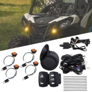 Universal UTV Turn Signal Kit with Horn