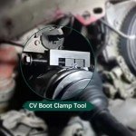 CV Boot Clamp Pliers with 20 Stainless Steel Clamps