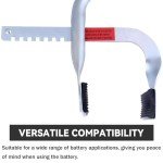 Adjustable ATV Battery Carrier with Lifting Pads