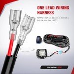 Nilight 20 Inch 420W LED Light Bar Combo