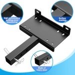 Universal Heavy-Duty Winch Hitch Mount Plate