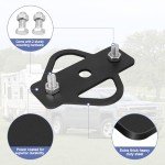 3-Way Steel Trailer Hitch Adapter for ATVs