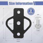 3-Way Steel Trailer Hitch Adapter for ATVs