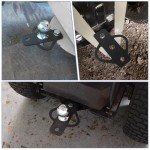 3-Way Steel Trailer Hitch Adapter for ATVs
