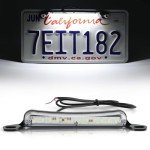 Bright LED License Plate Light for ATVs & Trailers