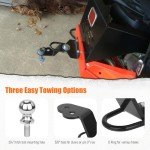 Chelhead 3-Way ATV UTV Trailer Hitch Adapter