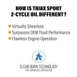 TRIAX 2T Full Synthetic High-Performance Engine Oil