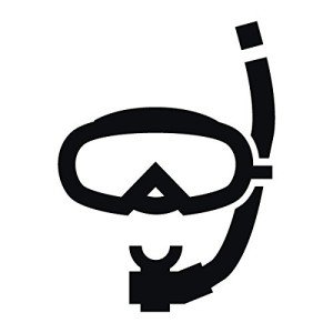 Pun Snorkel and Goggles Decal for ATVs